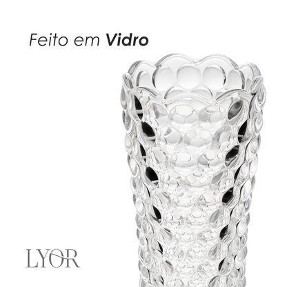 Vaso de Vidro Bubble - Lyor
