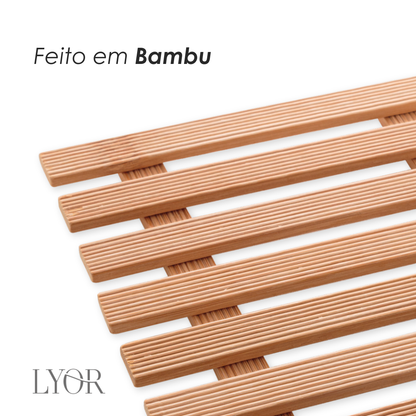 Descanso de Bambu para Panela 17cm x 17cm - Lyor