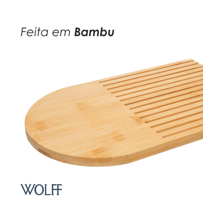 Tábua Lavie 30cm x 19cm x 1cm Bambu - Wolff