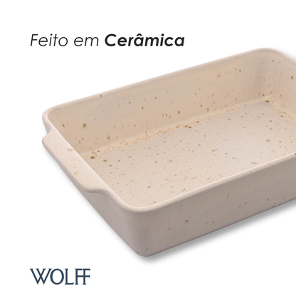 Refratário de Cerâmica Mist Branco Matte - Wolff