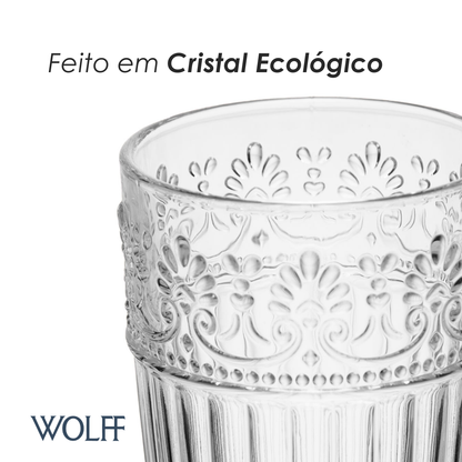Conjunto 6 Copos Mauve 350ml Cristal Ecológico – Wolff