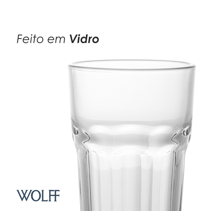 Copo Alto Allure 425ml Vidro – Wolff