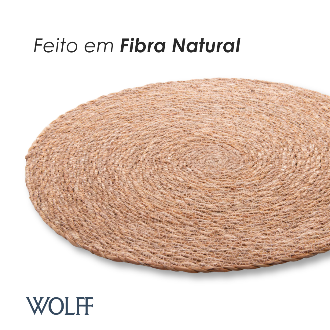 Jogo Americano de Fibra Natural 37cm - Wolff