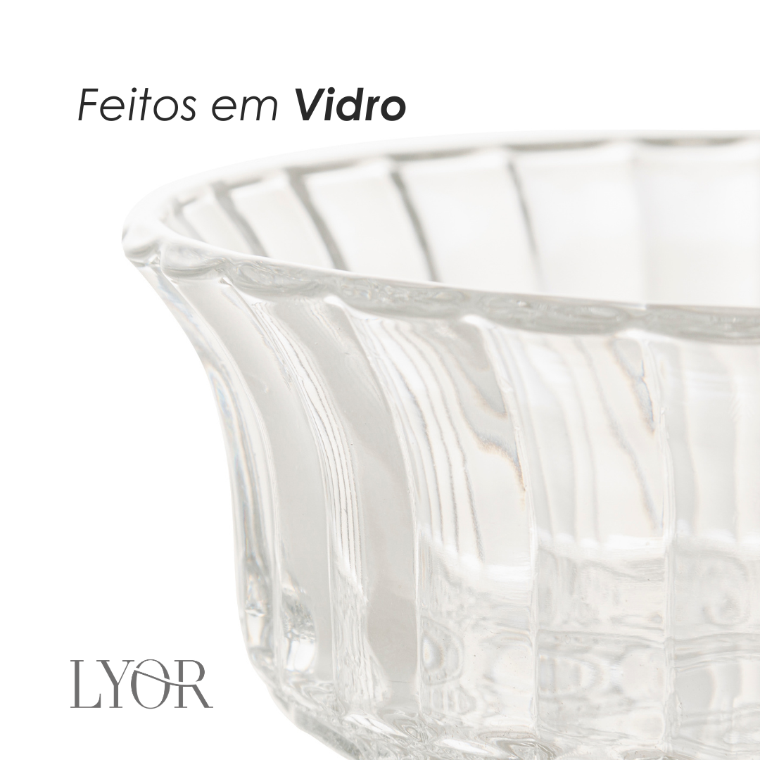 Conjunto 6 Bowls de Vidro Angel - Lyor