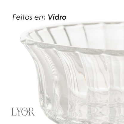 Conjunto 6 Bowls de Vidro Angel - Lyor