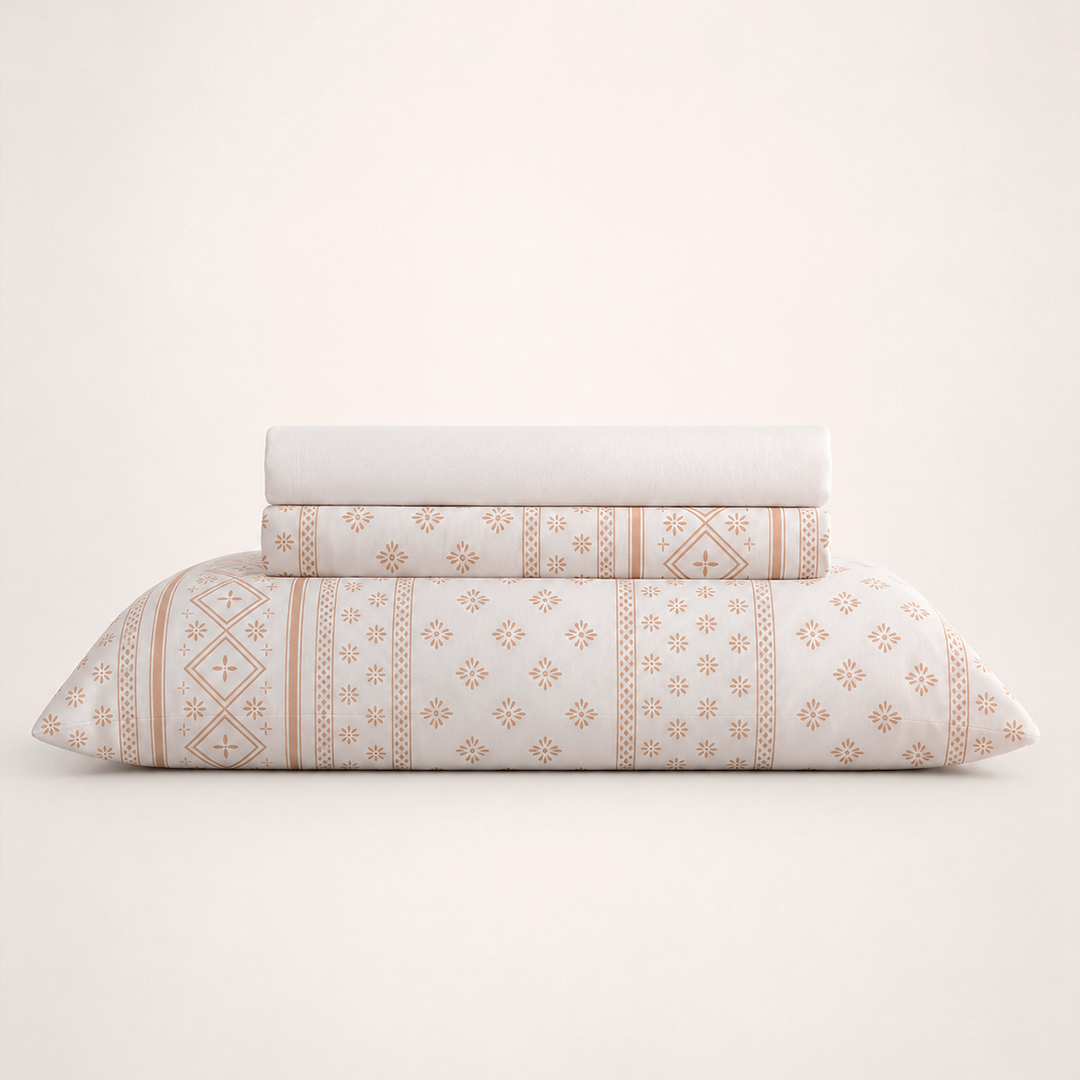 Jogo de Cama Solteiro Essencial Serenata Toque 250 Fios Microfibra - Lyor
