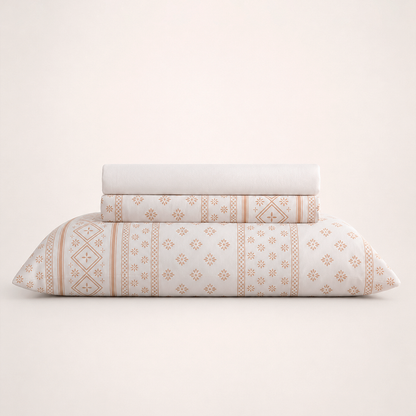 Jogo de Cama Solteiro Essencial Serenata Toque 250 Fios Microfibra - Lyor