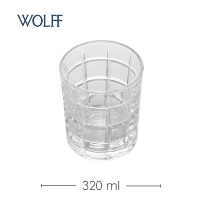 Copo para Whisky de Cristal Brooklyn 320ml - Wolff