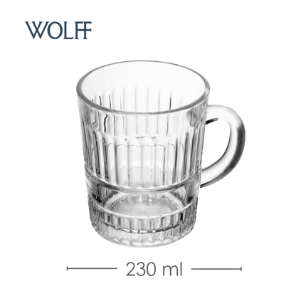 Caneca Frame 230ml Cristal - Wolff