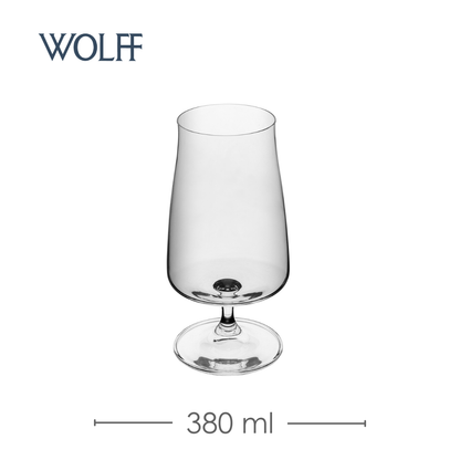 Jogo 6 Taças de Cerveja - Bohemia Alex 380Ml | Wolff
