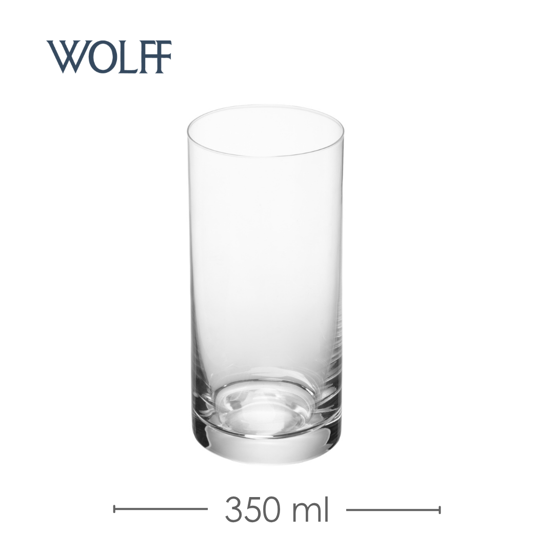 Copo Alto Opus Bohemia 350ml Cristal Ecológico - Wolff