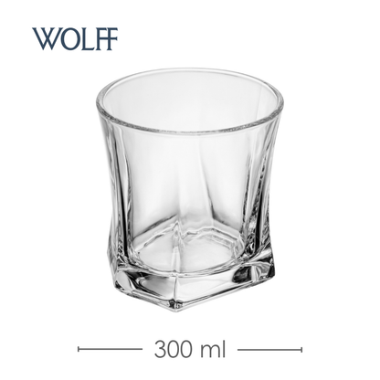 Copo para Whisky Sublime 300ml Cristal Ecológico - Wolff