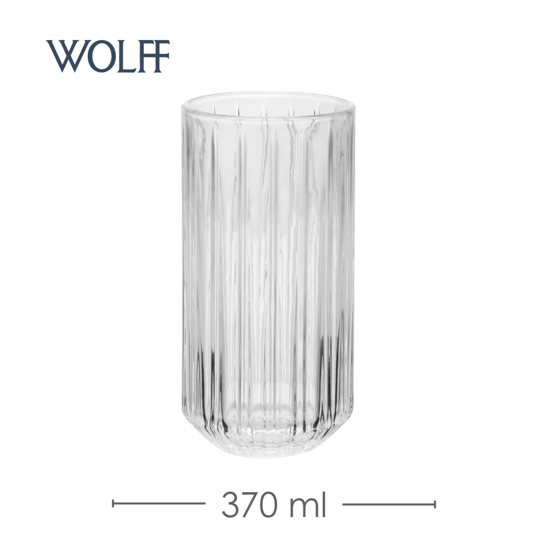 Copo Alto de Cristal Bangkok 370ml - Wolff
