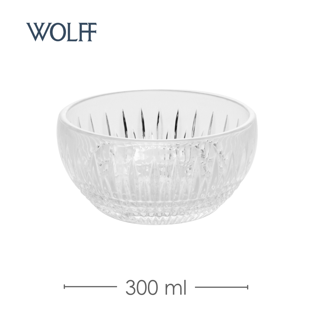 Bowl Queen 11cm x 5cm Cristal - Wolff
