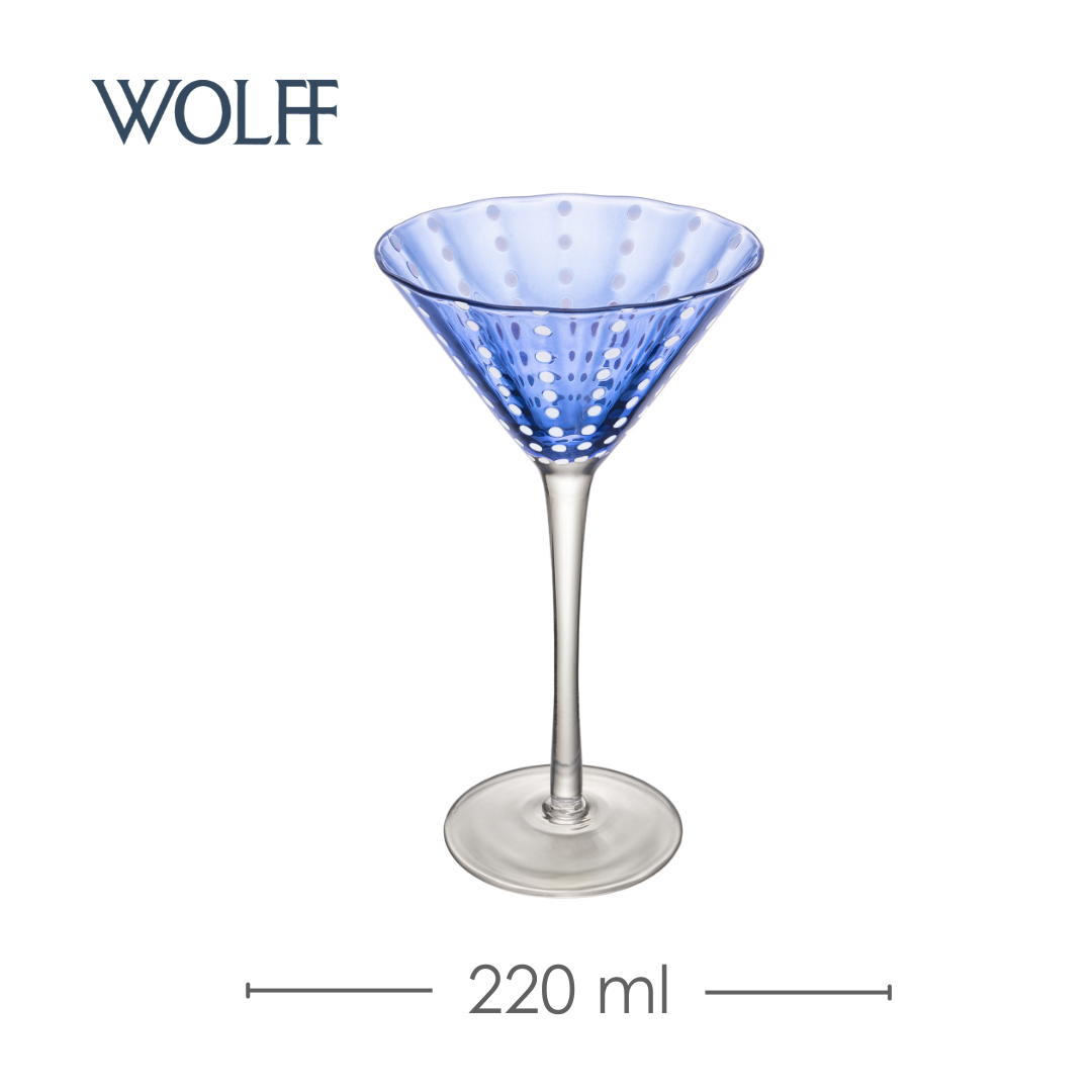Conjunto 2 Taças Orquídea Azul - Wolff