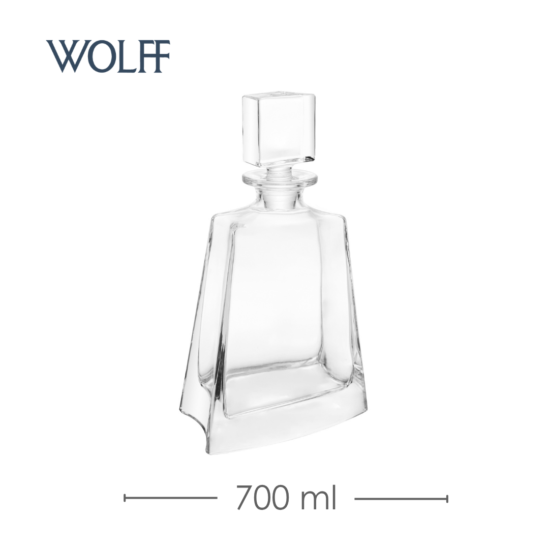 Garrafa para Whisky Las Vegas 700ml Cristal Ecológico - Wolff