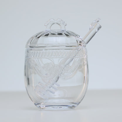 Meleira com Colher e Tampa Imperial 240ml Cristal Ecológico - Lyor