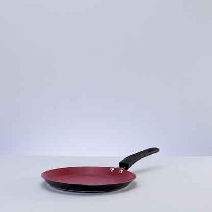 Tapioqueira de Indução em Alumínio com Revestimento Cerâmico Granito Chef Vermelha 22cm - Lyor