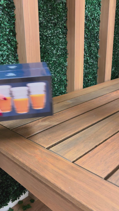 Conjunto 6 Copos Mauve com Fio de Ouro 350ml Cristal Ecológico - Wolff