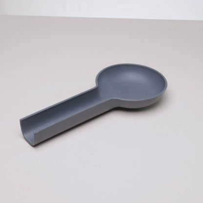 Descanso para Talher 11cm x 24cm x 3cm Cinza PP e Bambu - Lyor
