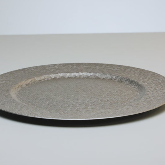 Sousplat Shine 33cm Champanhe Plástico - Lyor