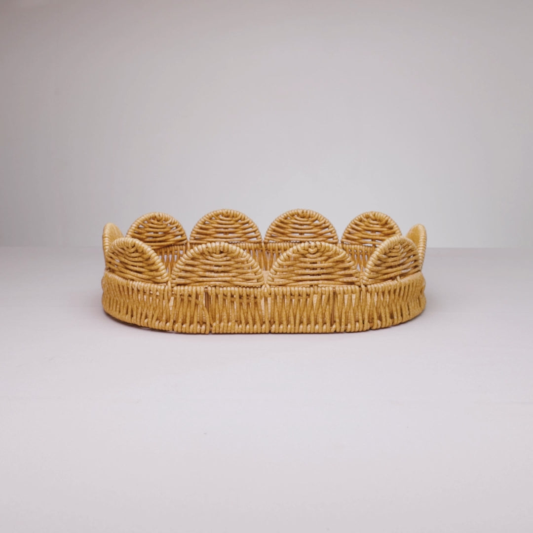 Cesta Botânica 26cm x 17cm x 7cm Rattan - Lyor