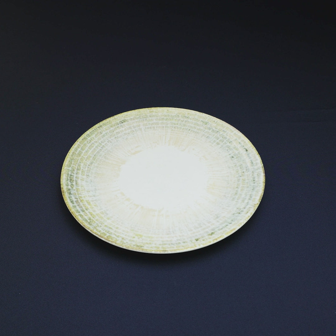 Prato Raso Maréa 25cm Off White Cerâmica - Wolff