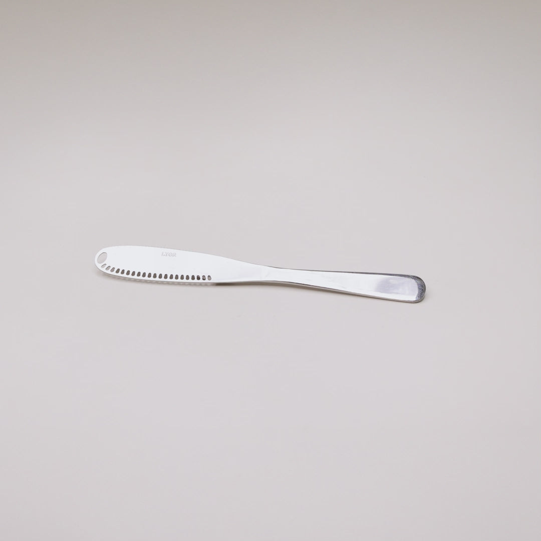 Espátula para Manteiga 20,5cm x 2,5cm Aço Inox - Lyor