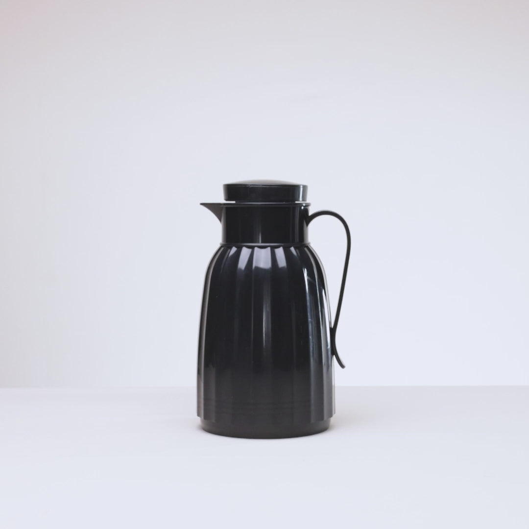 Garrafa Térmica Queen 400ml Preta Plástico - Lyor