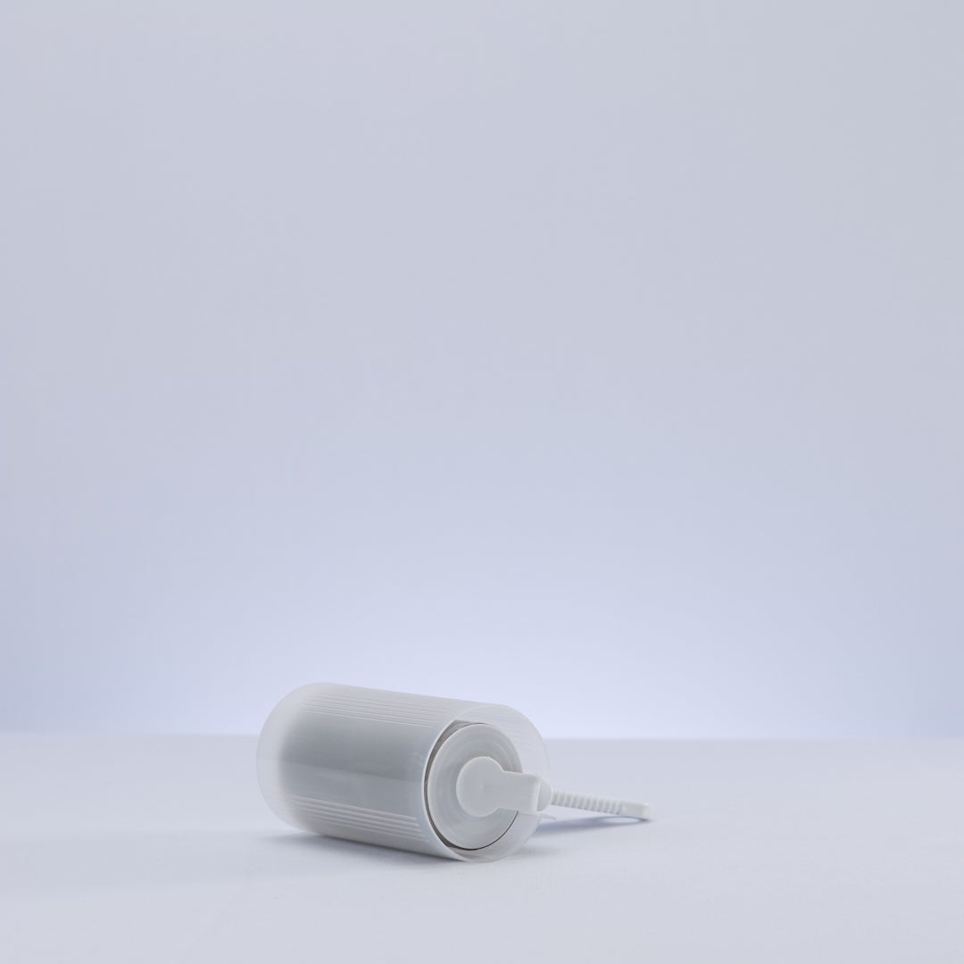 Rolo Adesivo Lavável de Plástico Cinza - Lyor