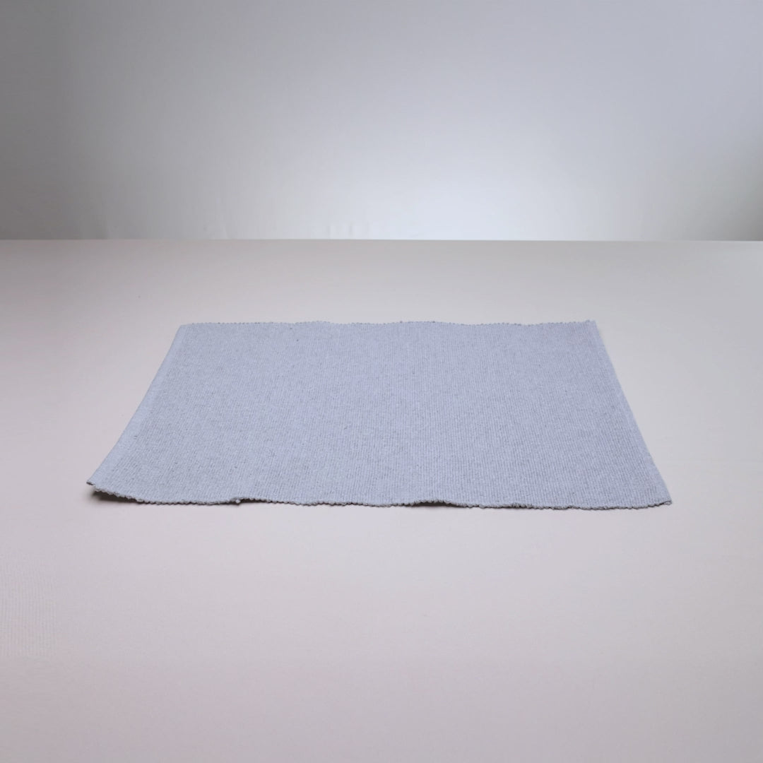 Lugar Americano Momentos 45cm x 30cm Cinza Algodão - Lyor