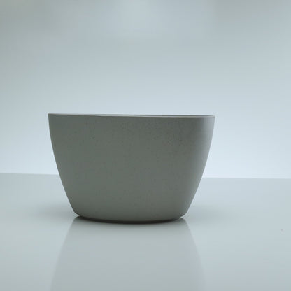 Bowl Oval 24,5cm x 18cm x 14cm Cinza PP e Bambu - Lyor