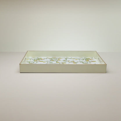 Bandeja Decorativa Siciliano 40cm x 30cm x 4cm Plástico - Lyor