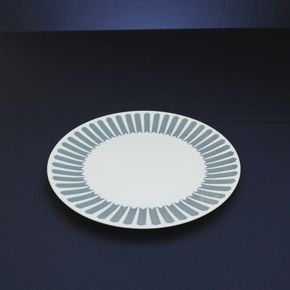 Prato Raso Mediterrâneo 25cm Azul Cerâmica - Wolff