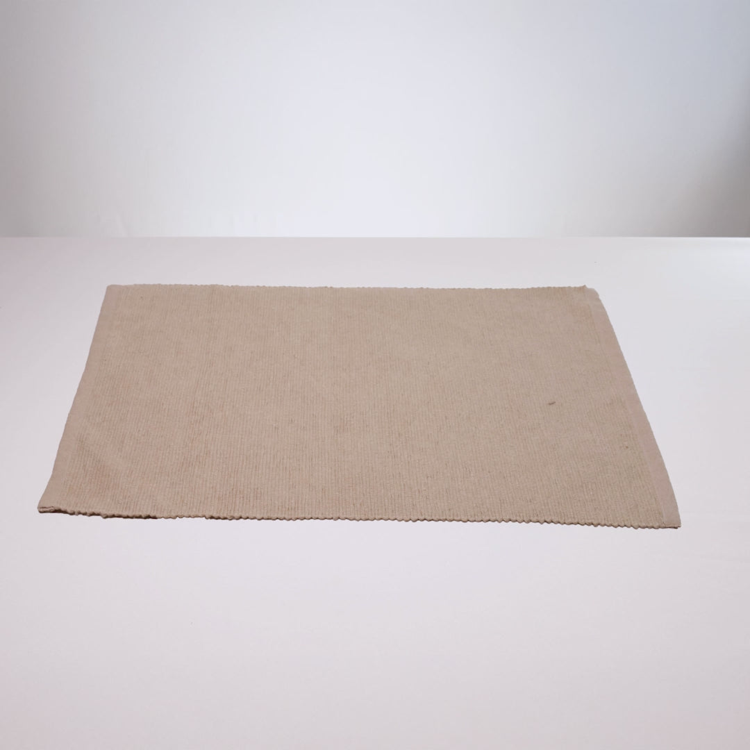 Lugar Americano Momentos 45cm x 30cm Natural Algodão - Lyor