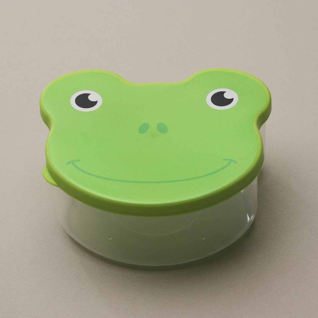 Conjunto 4 Potes para Armazenamento Sapo Plástico - Lyor