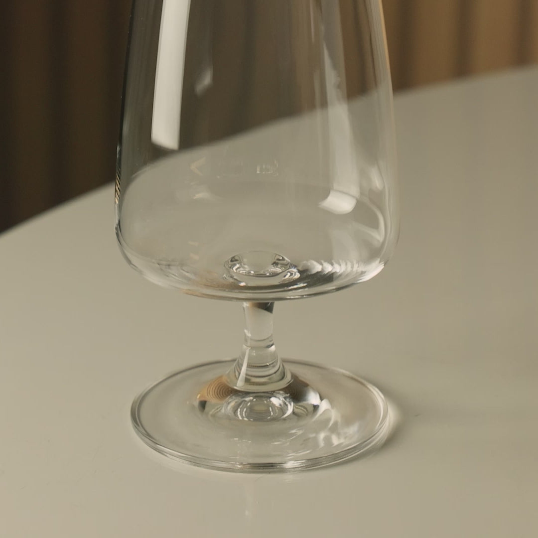 Jogo 6 Taças de Cerveja De Cristal Ecológico Bohemia Alex 380Ml - Wolff