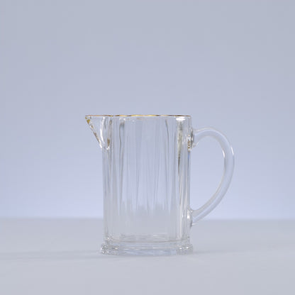 Leiteira de Cristal Ecológico com Fio de Ouro Radial 290ml - Lyor