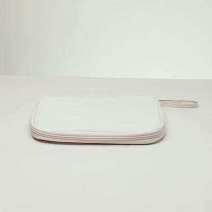 Organizador de Cabo 24cm x 3cm x 17cm Bege Poliéster - Lyor