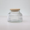 Pote com Tampa de Bambu Lumi 330ml Vidro - Lyor