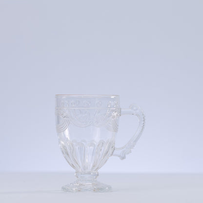 Xícara de Cristal Ecológico com Fio de Ouro Imperial 190ml - Lyor