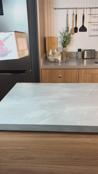 Conjunto Chef 5 Panelas de Indução Granito Vermelho Alumínio - Lyor