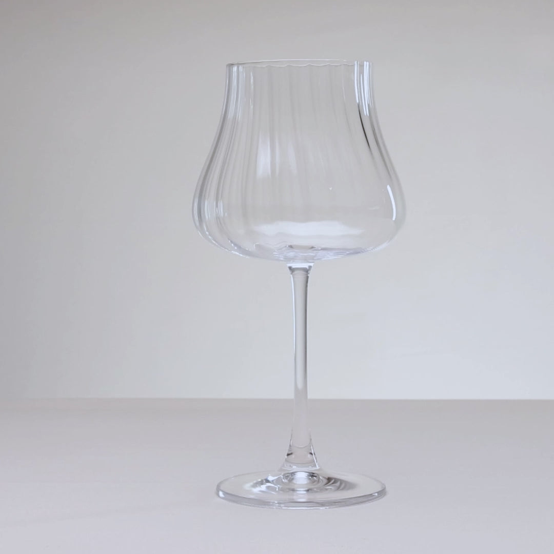 Taça de Vinho Iduna Optic 580ml Cristal Ecológico Bohemia - Lyor