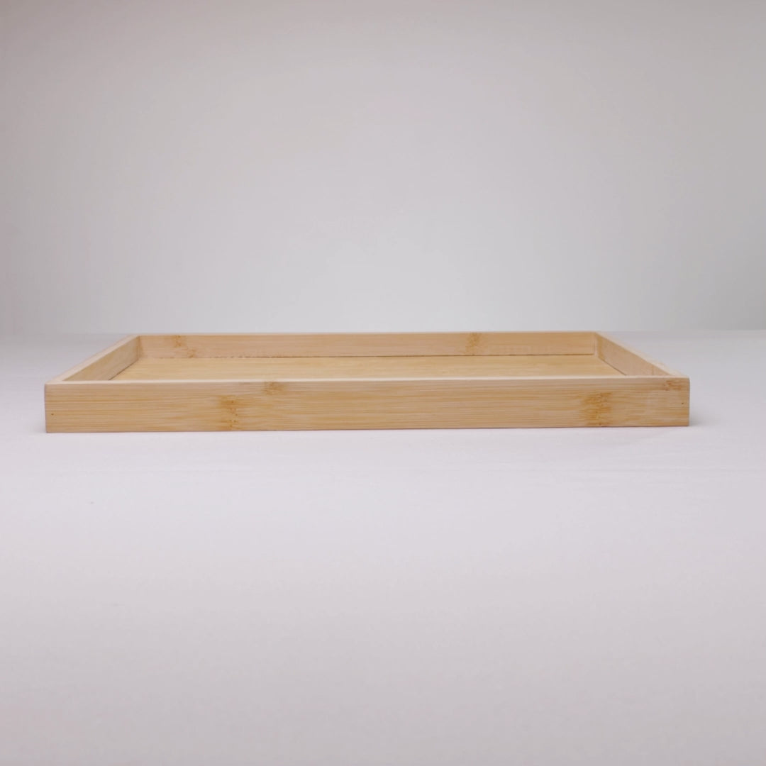 Bandeja Nature 28cm x 21cm x 2,5cm Bambu - Lyor