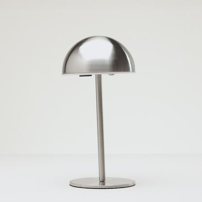 Luminária de Mesa Led 3 Tons Usb Eclipse Prata Metal - Lyor