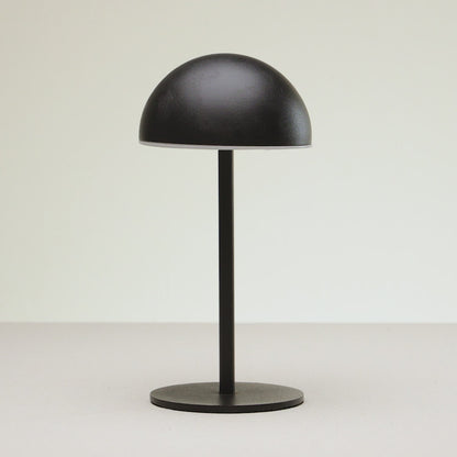 Luminária de Mesa Led 3 Tons Usb Eclipse Preta Metal - Lyor