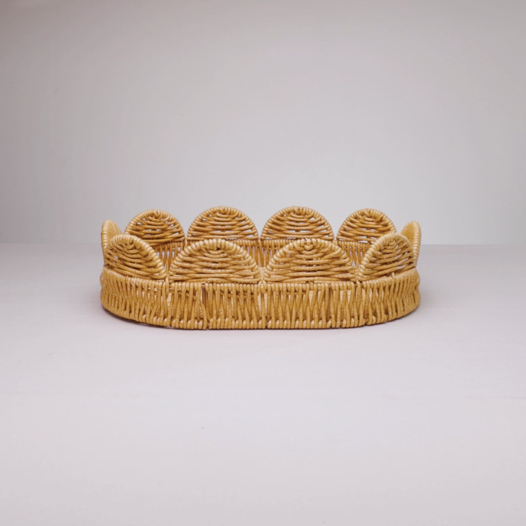 Cesta Botânica 29cm x 20cm x 7cm Rattan - Lyor