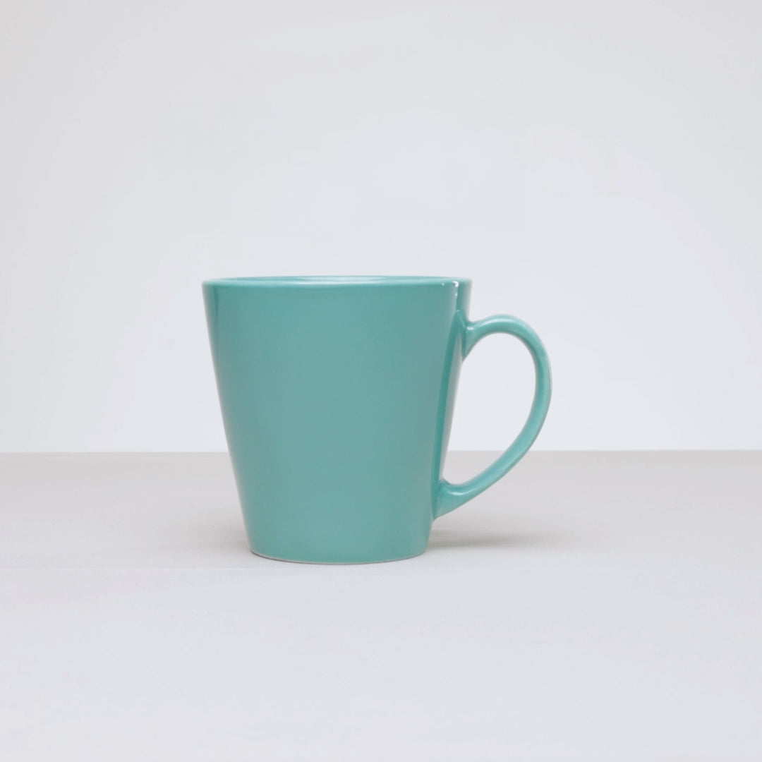 Caneca Botanique 300ml Verde Cerâmica - Lyor