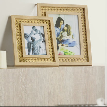 Porta Retrato de Mdf Com Treliça 15Cm X 20Cm - Lyor
