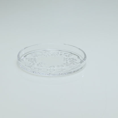 Prato Decorativo New Butterfly 11cm x 1,5cm Cristal Ecológico - Lyor